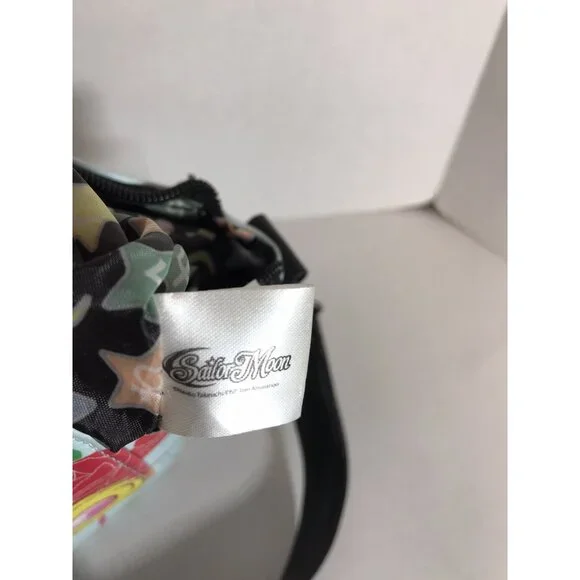 RARE! Loungefly Sailor Moon Purse Crossbody & Satchel Gadgets & Roses Print READ - Picture 12 of 16